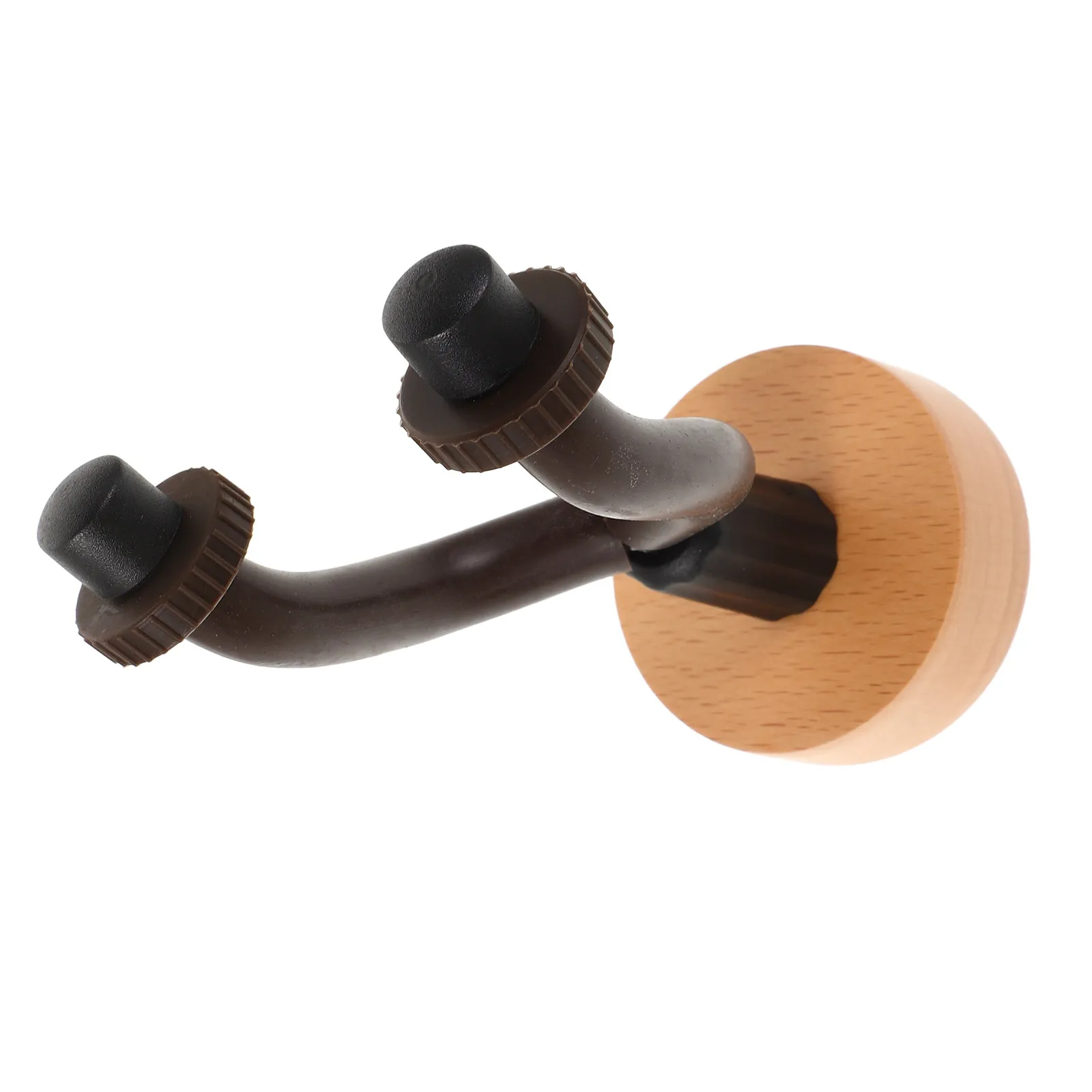 Wooden Guitar Wall Mount No Drill Holder Space Saving Hook for Folk Acoustic Electric Guitar Stand Ukulele Wall Mount