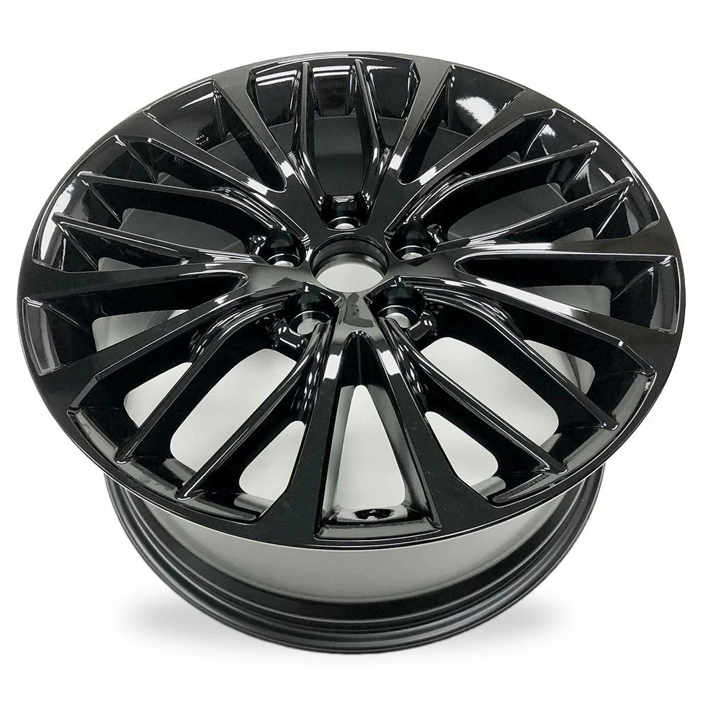 18" x 8" Gloss Black Replacement Wheel Rim – OEM Quality Alloy for Toyota Camry 2018–2022, 75221C, 235/45R18 2