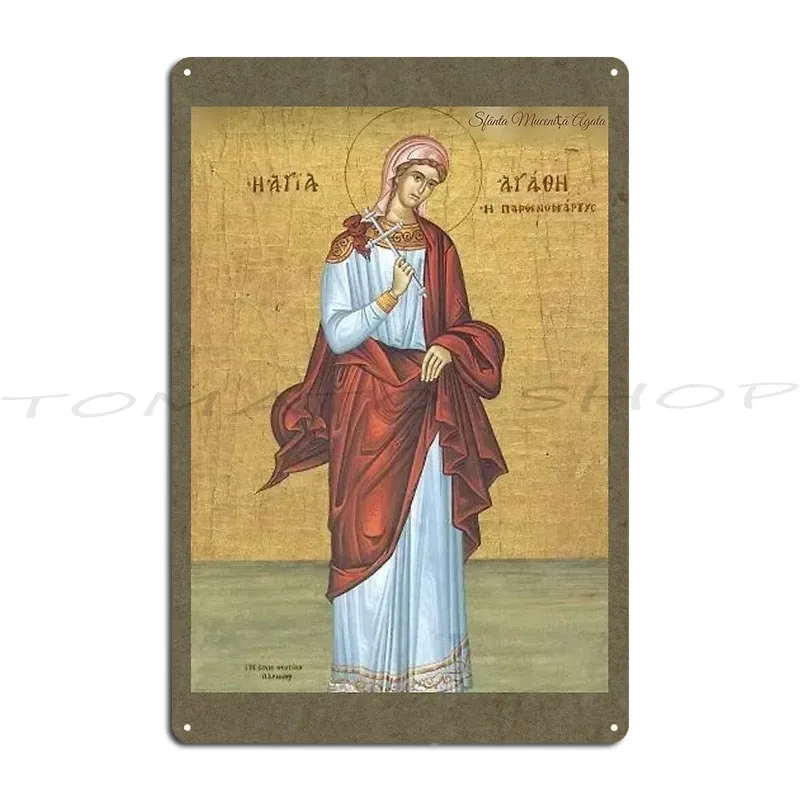 God Bearer Metal Sign Wall Plaque Custom Create Decoration designer  Tin Sign Poster