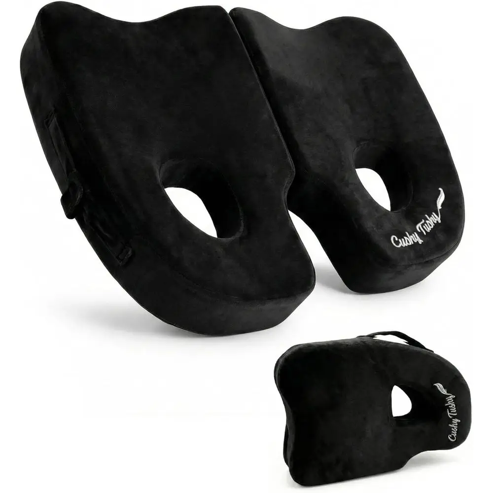 

Luxury Ergonomic Seat Cushion for Pain Relief - Ideal for Sciatica, Home, Office, Travel, and Driving