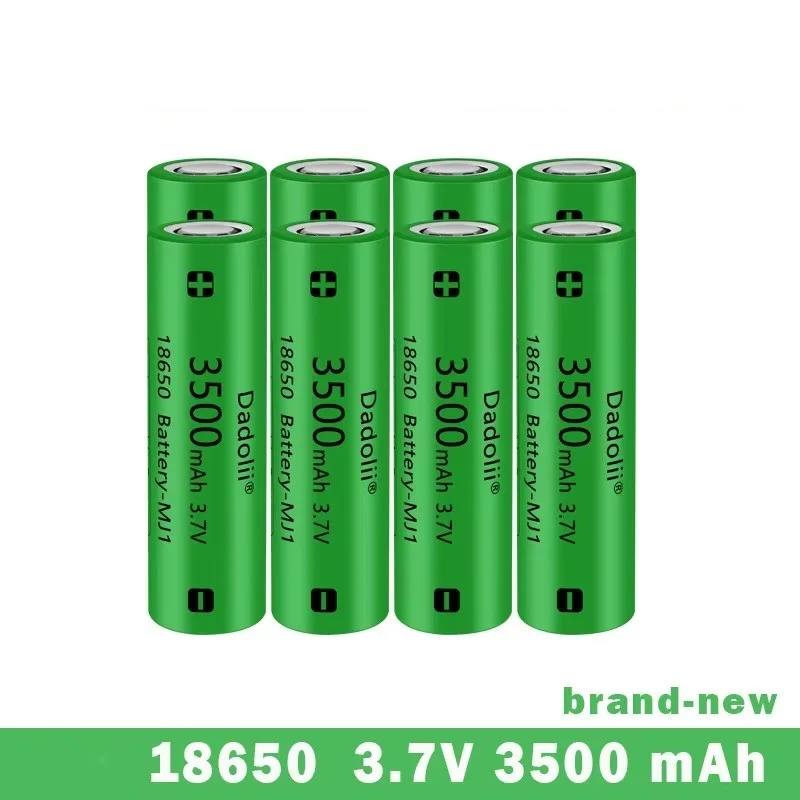 18650 Lithium-Ion Battery 3500mAh 3.7V Rechargeable High Capacity - Fast Charging for Flashlights/Toys, 1000+ Cycles Long Lifesp