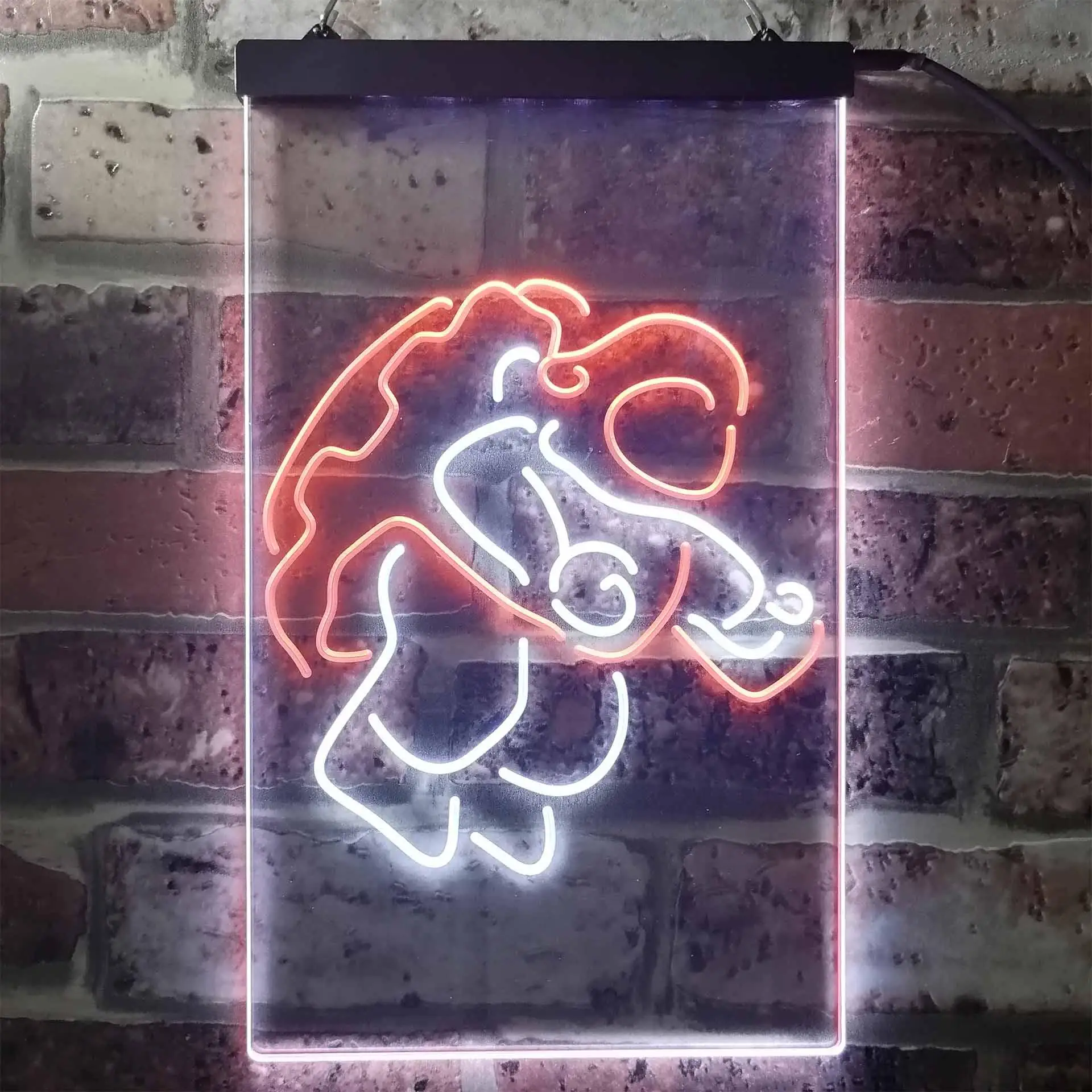 Astronaut. Spaceman Outer Space Dual Color Led Neon Sign st6-i3288