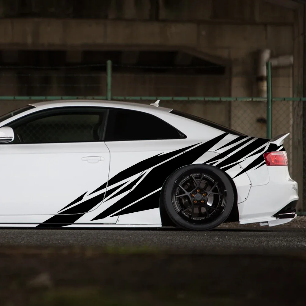 

Car Side Stickers Personalized Graphic Design Vinyl Waterproof Decals Outdoor Sports Style Auto Body Window Decors Accessories