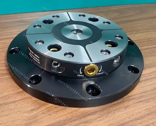 positive with zero point quick change four axis L block bridge，DJ-AIX5-D52-H43 4-5 axis clamp self-centering mirror