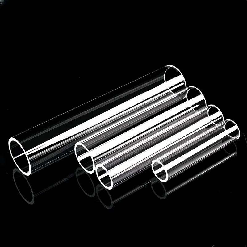 Borosilicate Glass Column, Outer Diameter 100mm ,Inside Diameter 90mm, Height 300/400/500mm  Glass Column