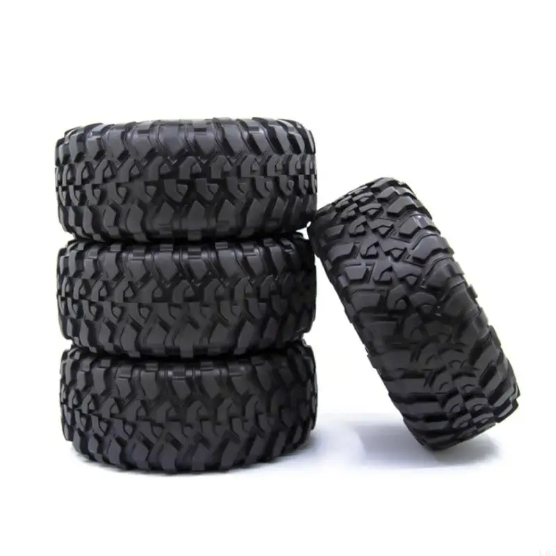 

L4MA Truck 1.9" Crawler Tires Tyre For 1/10 Off Road AXIALs TRX6 #8174