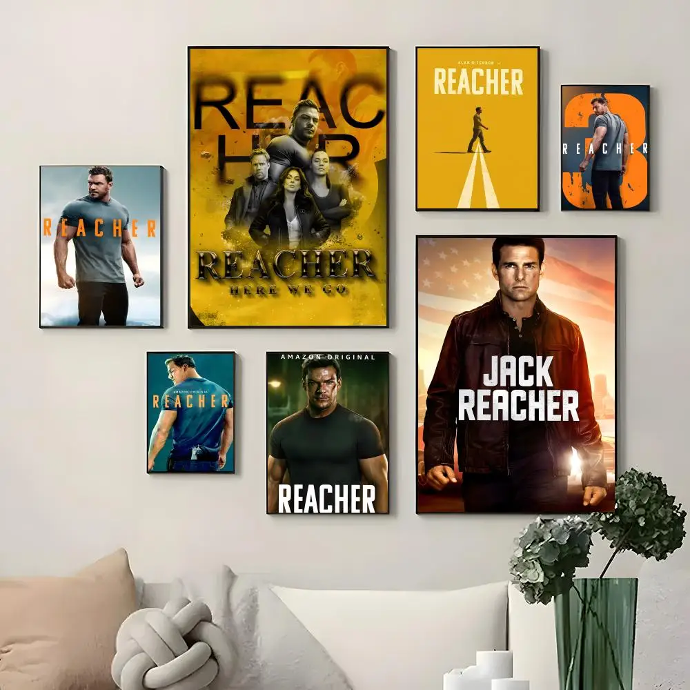 tv R-Reacher Poster Waterproof HD Wall Art Decal Self-Adhesive Aesthetic Decor For Home Living