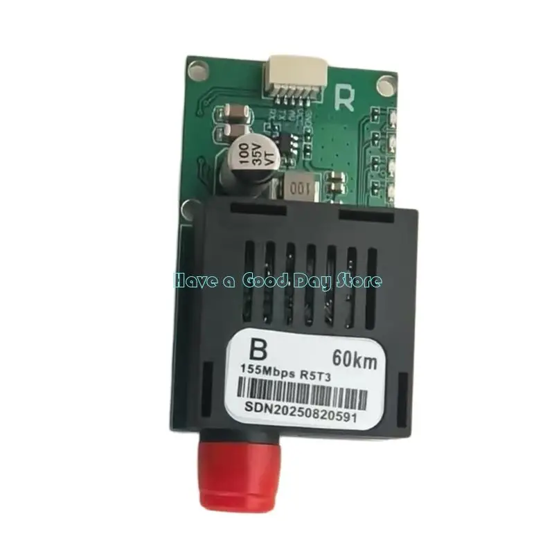 462D FPV Fiber Opticals Video Data Transmitter Receiver Set With MX1.0 5P Interfaces Low Power Consumption