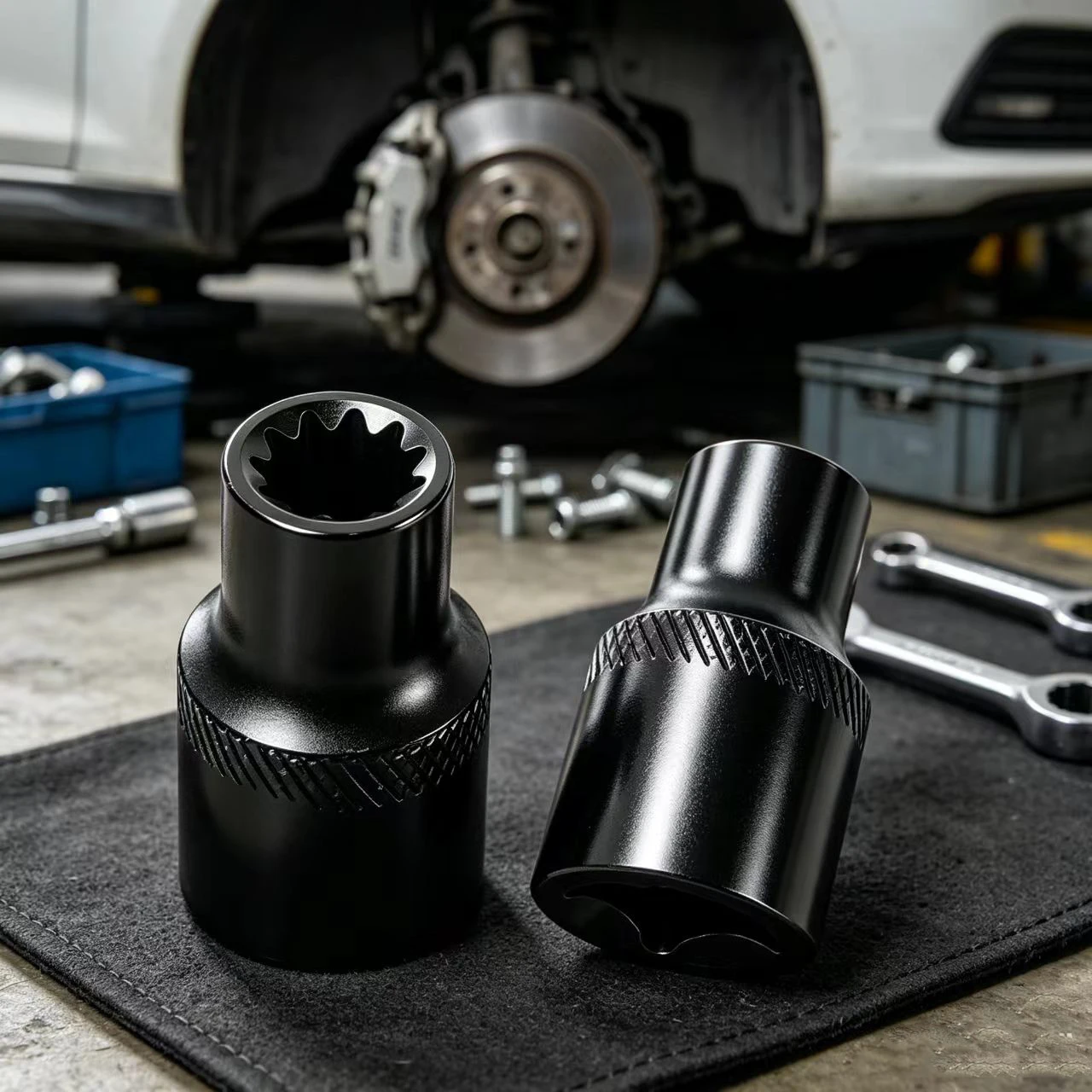 3 8 Drive Socket Truck Brake Caliper Socket For Truck Brake Maintenance Brake Caliper Maintenance Tool Brake Tool