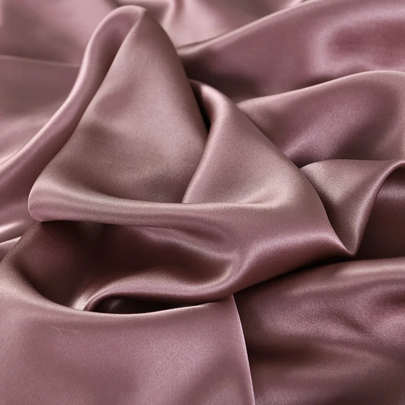 22MM 100% Mulberry Silk Fabric Width 114cm Plain Dyed Super Smooth For Wedding DIY Dress Clothing Bedding