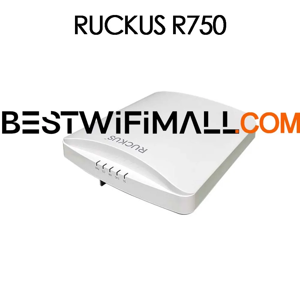 RUCKUS Networks R750 9U1-R750-EU00 9U1-R750-WW00 Unleashed WiFi 6 Wireless Access Point AP 802.11AX WPA3 4x4:4 SU-MIMO&MU-MIMO