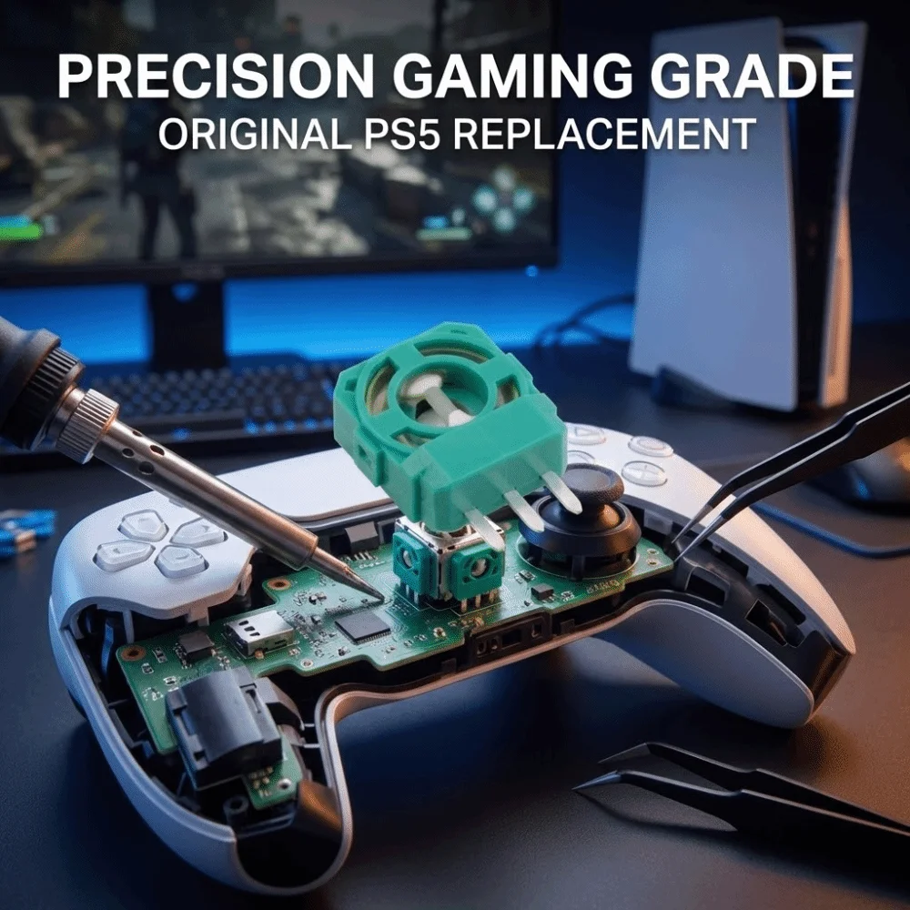 2.3K Ohm Analog Joystick Potentiometer OEM Quality Micro Trim Pot Resistor Module Sensor Axis Resistor for PS5 Gaming Console