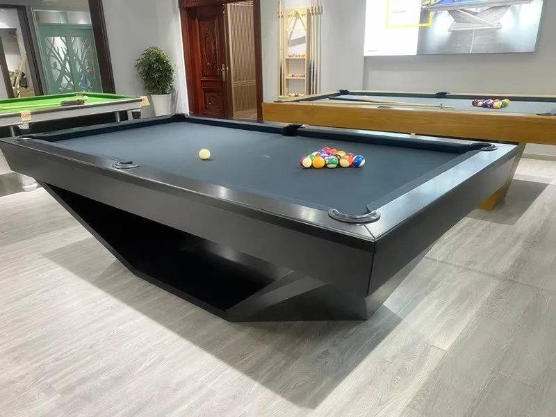 High Quality Billiards Designs Slate Bed Pool Billiard Table for Sale Factory Custom Modern 7ft 8ft 9ft Luxury Billiard Table
