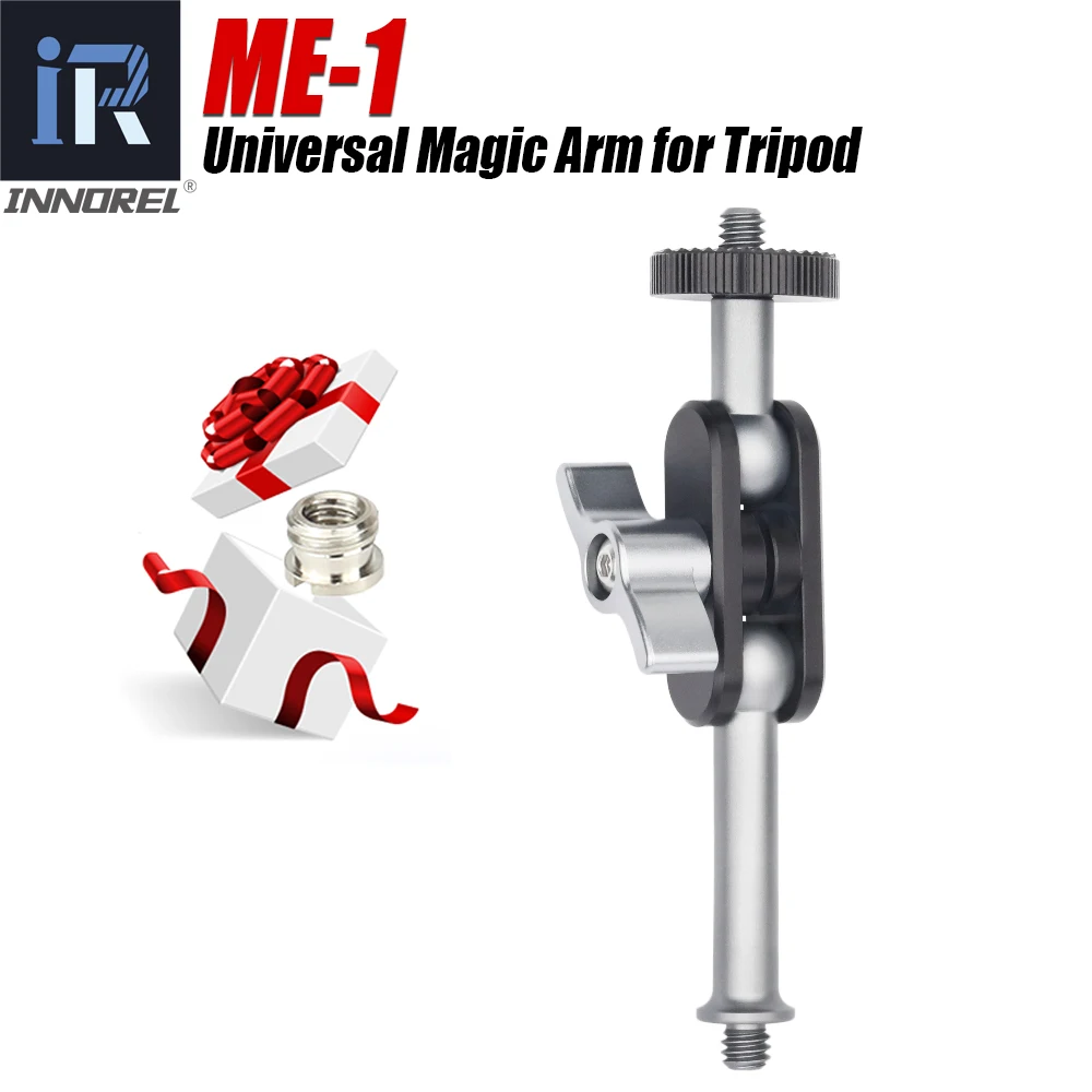 INNOREL ME-1 Universal Magic Arm with Dual Ball Head with 1/4\