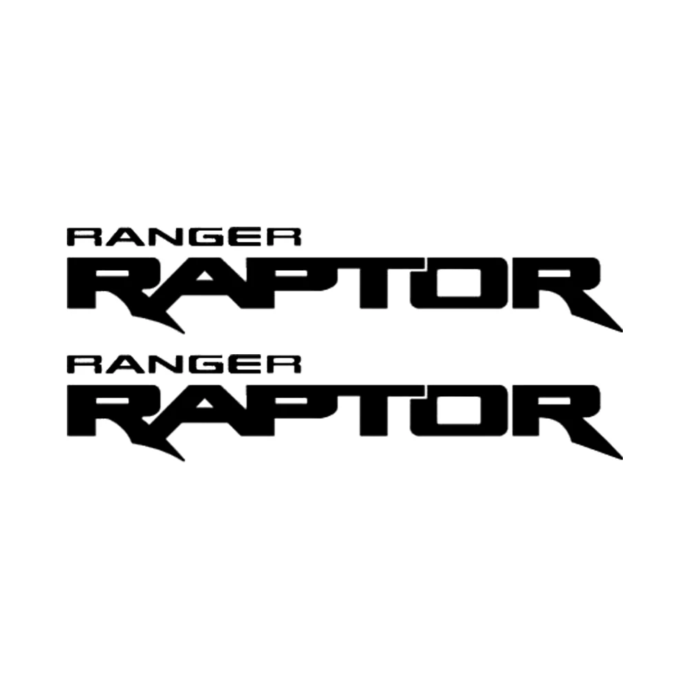 2PCS for  Ford Ranger Raptor Vinyl Decal Sticker Decal