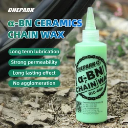 Chepark Bicycle Ceramic Chain Wax Lube MTB Road Bike Fluid Waxy Long Lasting Chain Gear Oil Lubricant High Coverage