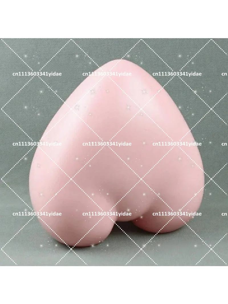 Plastic Panties Model Peach Heart Panties Stand Cute Photo Props Adult Underwear Store Counter Display Rack Butt