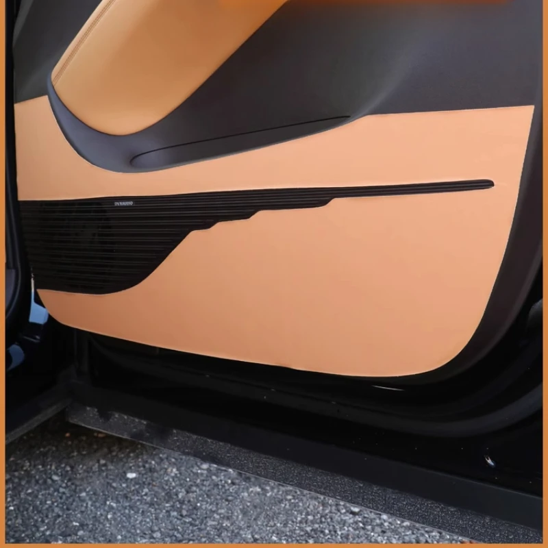 

Для Denza D9 2022-2025 противоударная накладка на дверь, кожаное сиденье, дверная панель, защитная накладка на стойку B, декоративная наклейка, автомобильные принадлежности Daquan