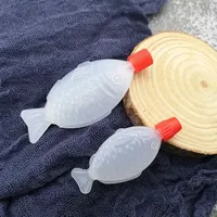 10Pcs 4ml / 8.5ml Fish Shaped Soy Sauce Bottle Disposable Rice Ball Sashimi Sushi Vinegar