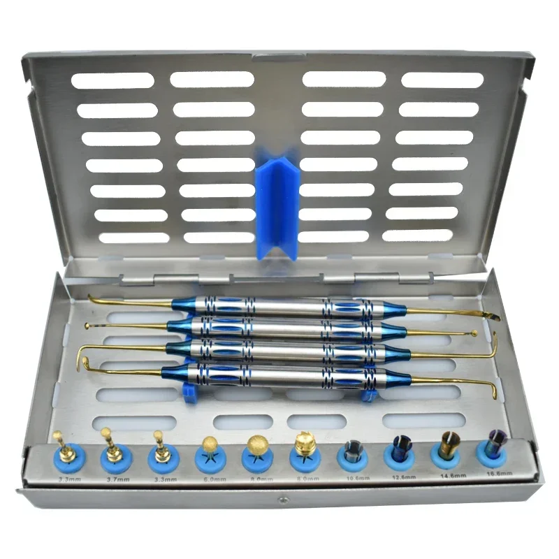 1 set Dental Sinus Lifting Elevation Kit Implant Drills Stoppers Periosteal Separator Plant External Lifting Drill Surgical Tool