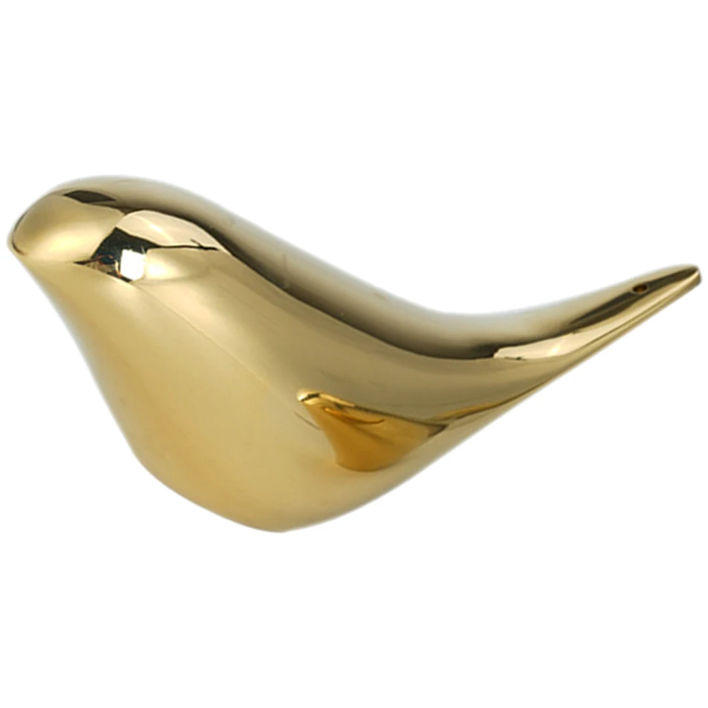 

1pc Brass Bird Copper Small Animal Decoration Desktop Vintage Ornament Home Office Decor Incense Stick Holder Golden Craft