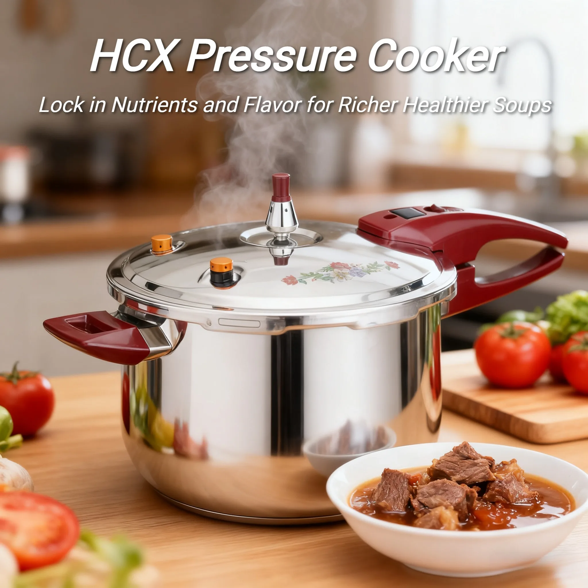 

Долговечность гарантирована – высококачественная нержавеющая сталь толщиной 18 см/7,09 дюйма и объемом 4 л/4,23 кварты обеспечивает долговечность на протяжении многих лет.