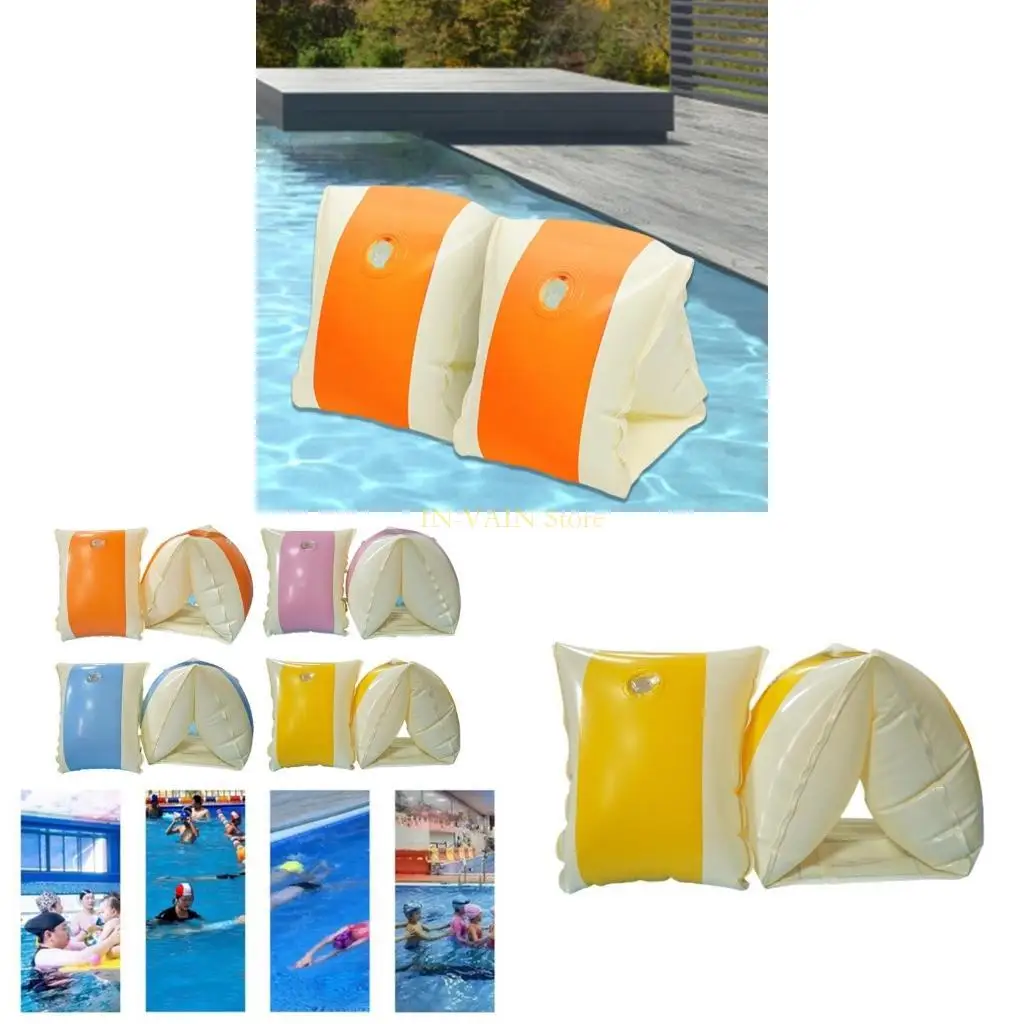 

M5TC 1 Пара безопасность плавания надувные надувные рук кольца рук кольца Дети Дети Плавание