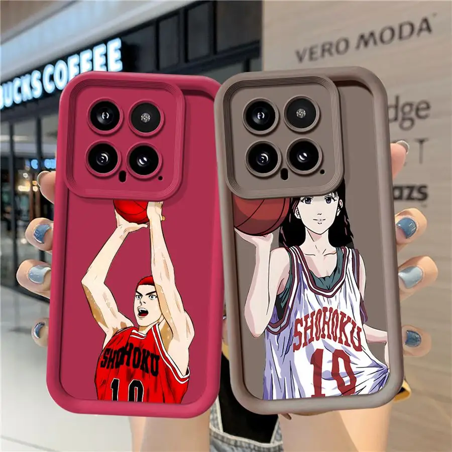 Slam Dunk Hanamichi Phone Case for Xiaomi Redmi 12 10A 9A A3 A2 9T 13C A1 10C 9C 10 12C Shockproof Soft Cases