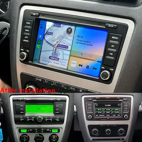 6 best sales skoda octavia 2 radio - №3