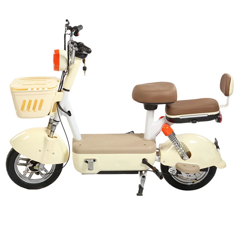 DXY electric city bicycle 20-inch brushless motor 500W 48V lithium battery, rear wheel hub motor, mechanical disc
