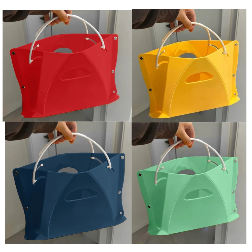 Juego de 4 Sillas Plegables Portátiles de Plástico Ligero, Sillas para Exteriores, Sillas Plegables para Camping, Sillas de Almacenamiento