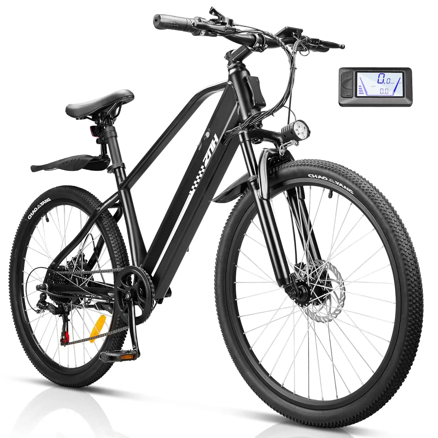 

1000W Peak Motor 48V 13Ah Battery 26" Mountain Electric Bike Adults UL2849 7-Speed 80 Miles LCD, Customized