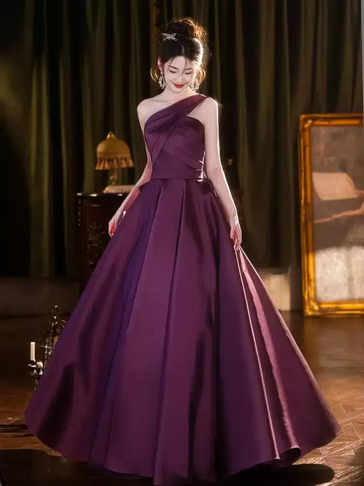 Purple Evening Dres… - image