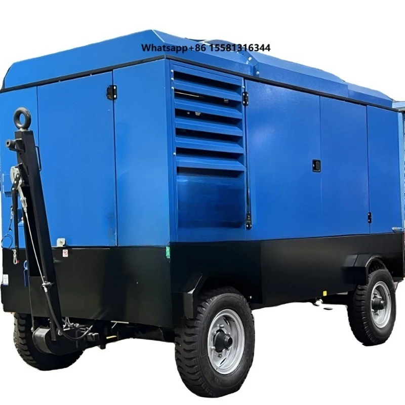 Liutech LUY350-34 34bar 1140cfm Screw Pneumatic Air Compressor AC Powered Pump for Mobile Construction Drilling Mines Engine