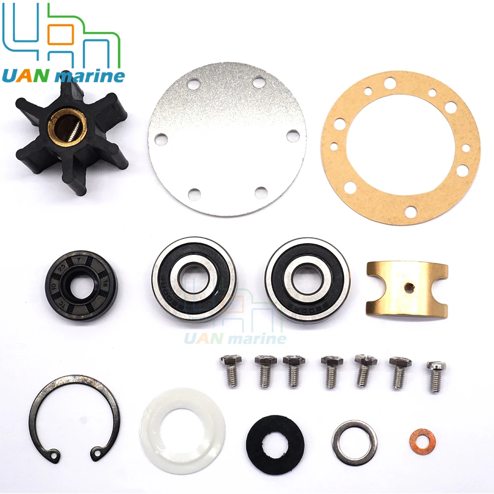 

124070-42000 Major Service Kit for Yanmar Marine Sea Water pump 124070-42000 42001 42002 2QM15 128270-42000 2GM 3GM 3GMD