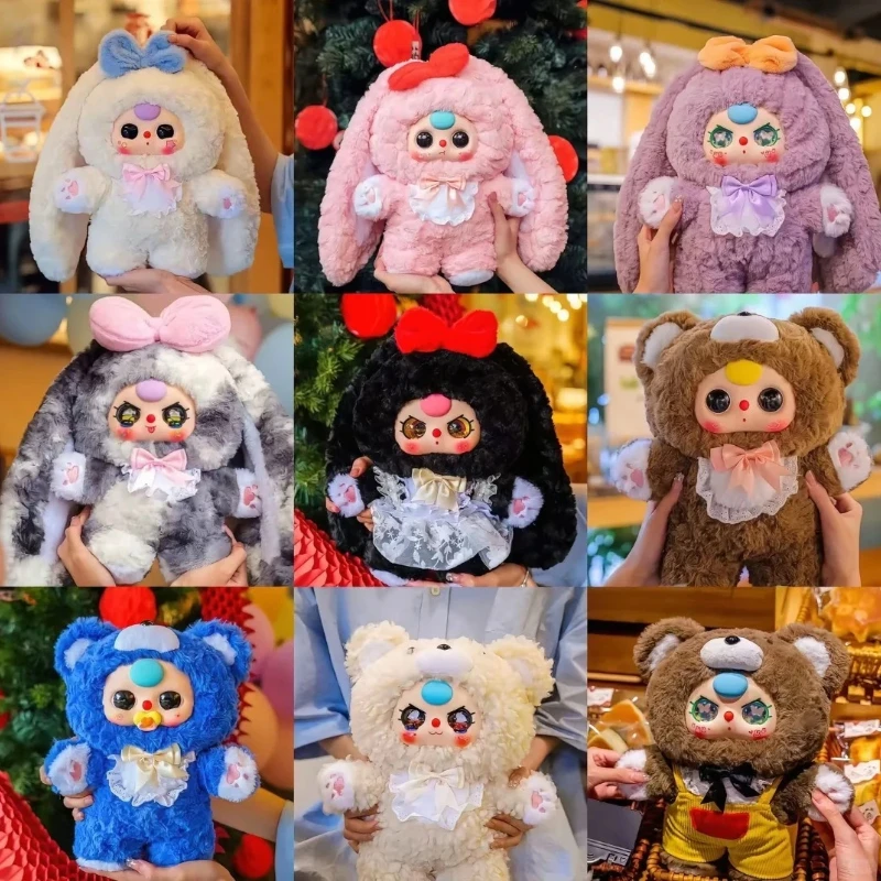 

Genuine Baby Three V4 400% Sweetheart Baby Series Blind Box Cute Plush Doll Room Decoration Model Toys Kawaii Collectible Gift