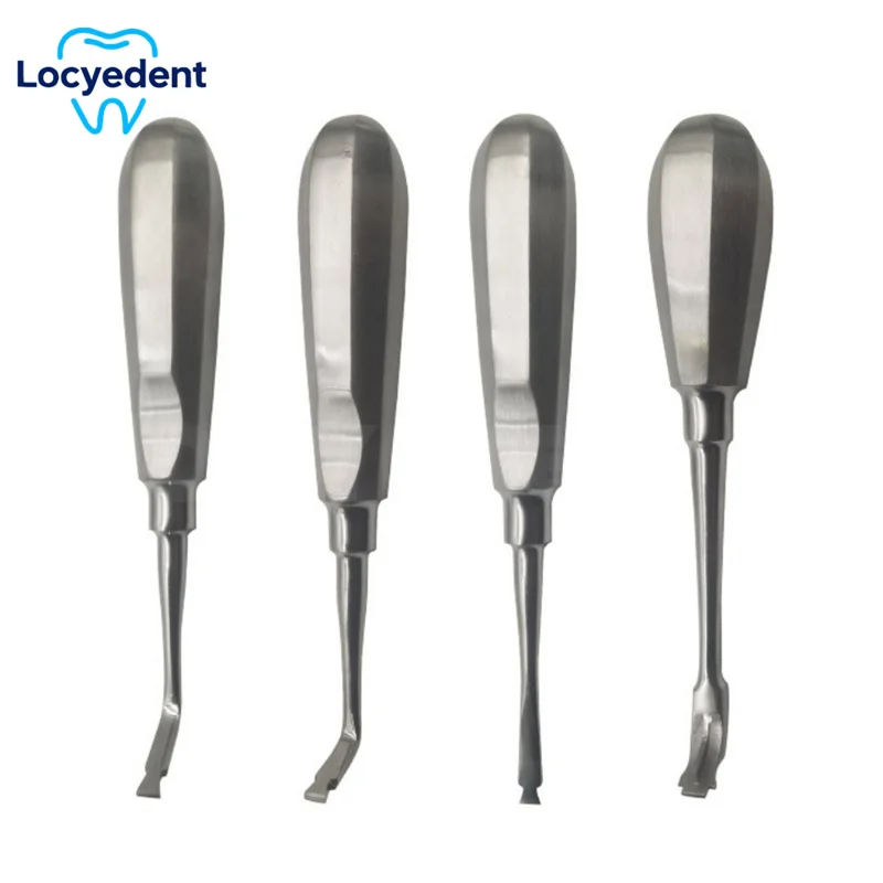 Dental Crown Spreader Drill Remover Forcep Cross Broken Dental Restoration Metal Handle Non-Slip Root Elevator Dentist Tool ﻿