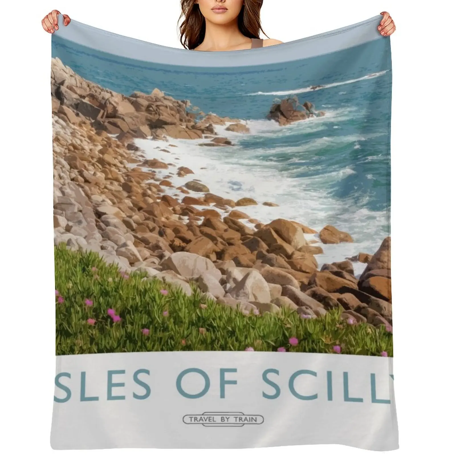 

Isles of Scilly Throw Blanket Custom for winter Furrys For Sofa Thin Blankets