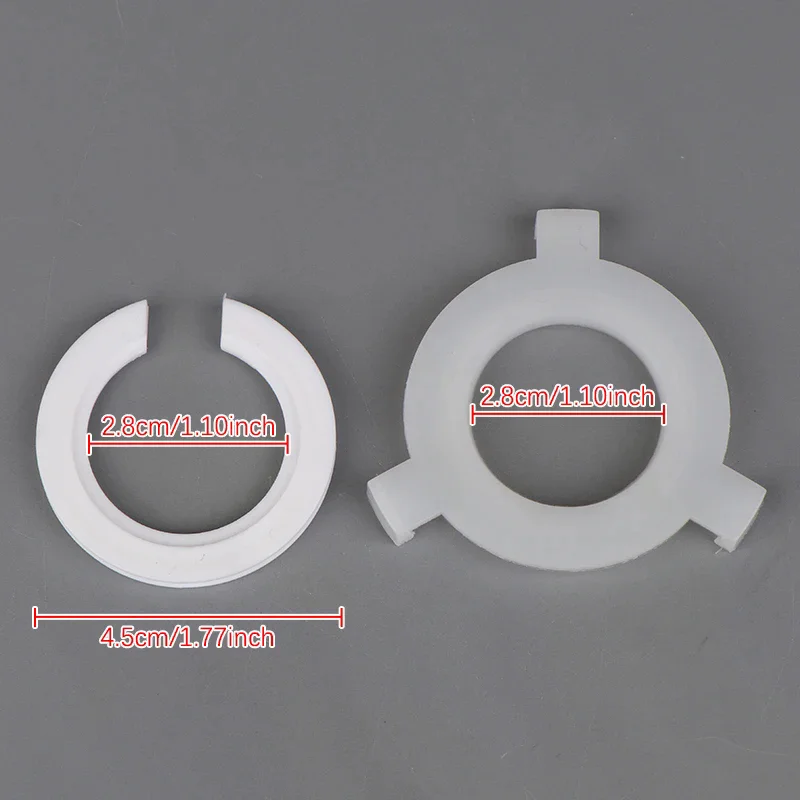 5pcs E27 To E14 Lampshade Lamp Light Shades Socket Reducing Ring, Adapter Washer White Lamp Covers Accessories