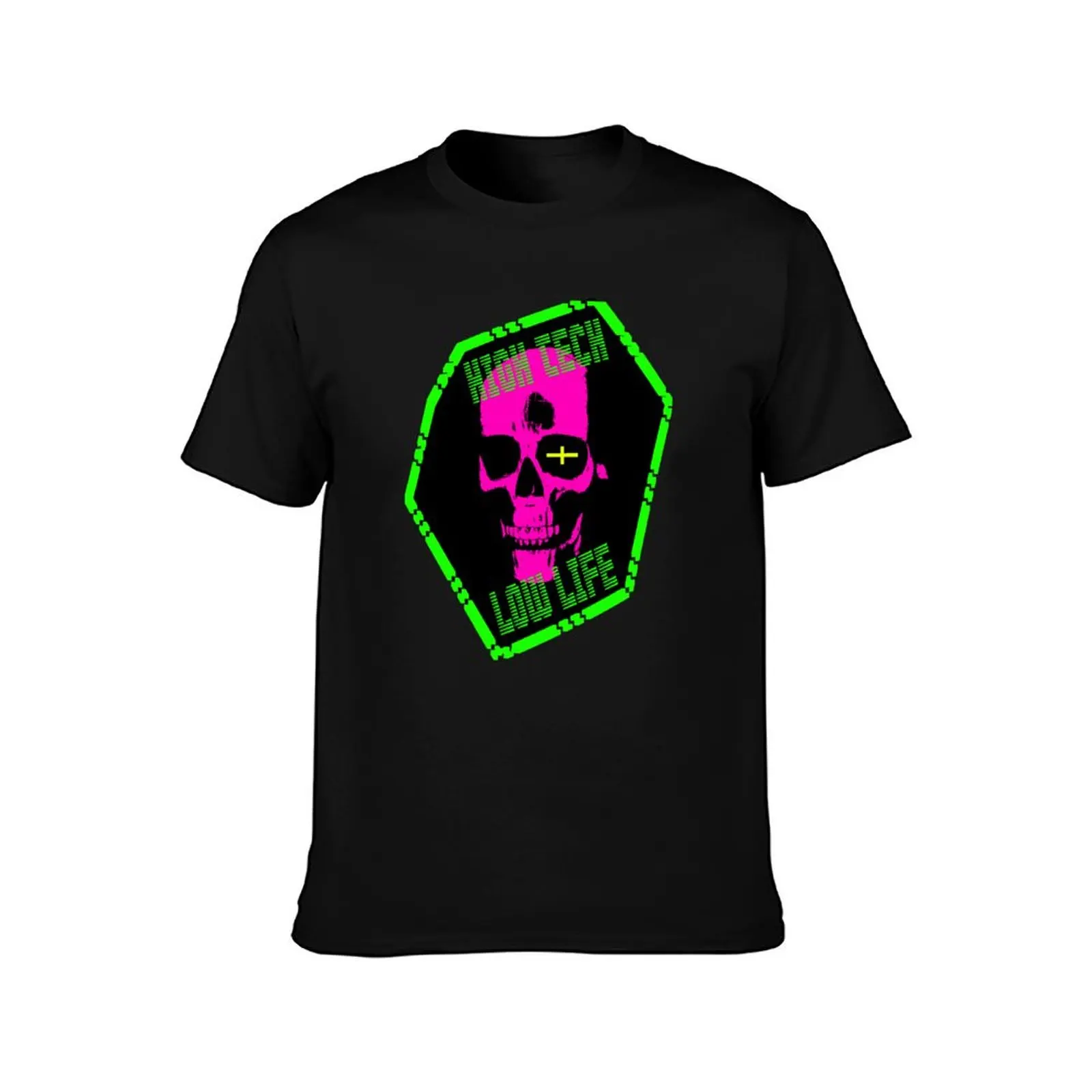 Cyberpunk: High Tech. Low Life. T-Shirt Moisture Wicking Quick Dry Tee T-Shirt