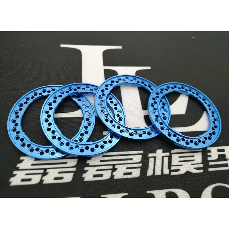 1.9 inch 2.2 inch RC Crawler Car alloy metal wheel hub pressure ring, anti-stick wheel, outer gland, non-VP