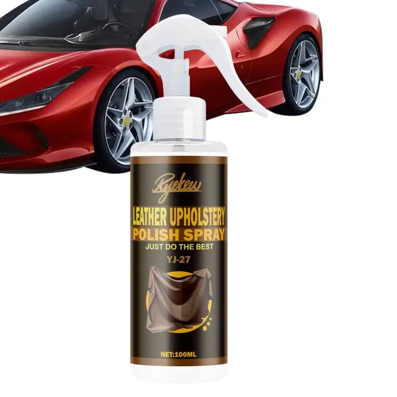 

Auto Interior Cleaner Leather Cleaner Leather Conditioner Leather Color Restorer 100ml Leather Cleaning Spray Leather Couch