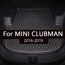 Car trunk mat for MINI CLUBMAN 2016 2017 2018 2019 cargo liner carpet interior accessories cover