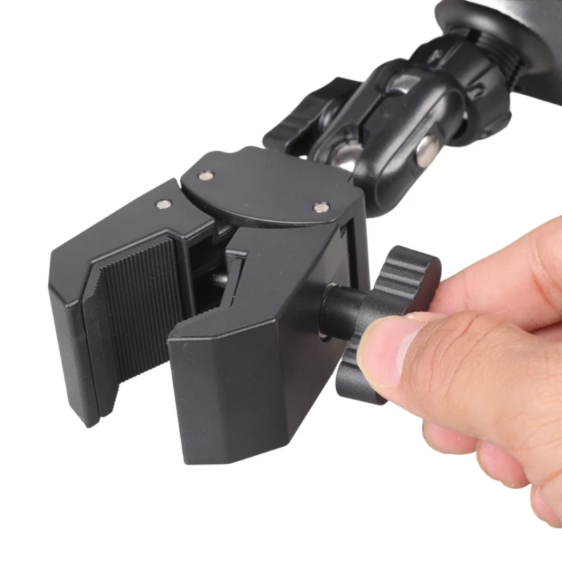 

Adjustable Plastic Phone Mount Clip For Mic Stand Tripod Fit 13-43mm Rod Perfect For Musicians And Fitness Enthusiasts