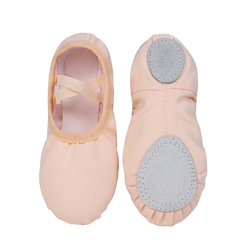 Balletschoenen Met Zachte Zool Voor Vrouwen, Pantoffels Dansen Canvas Voor Meisjes, Dansschoen