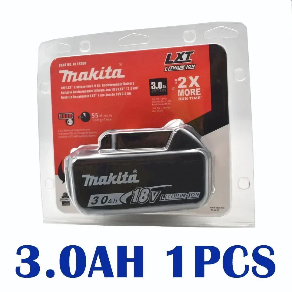 100 % Original-Makita-18-V-5,0-Ah-Akku für Elektrowerkzeuge, 18 V austauschbarer LED-Lithium-Ionen-Akku, LXT BL1860B BL1860BL1850 BL1830