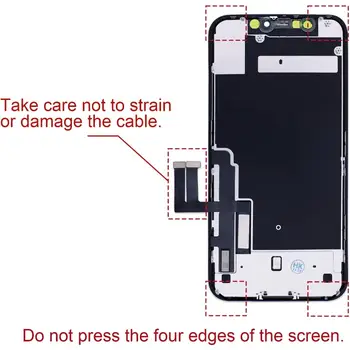 Sada pro výměnu obrazovky pro iPhone XR 6,1 palcový LCD displej 3D dotykový digitalizátor s nástroji pro opravu a režimem lepení rámu 8 nejlepší prodej nástroje pro odemknutí iPhonu - №5