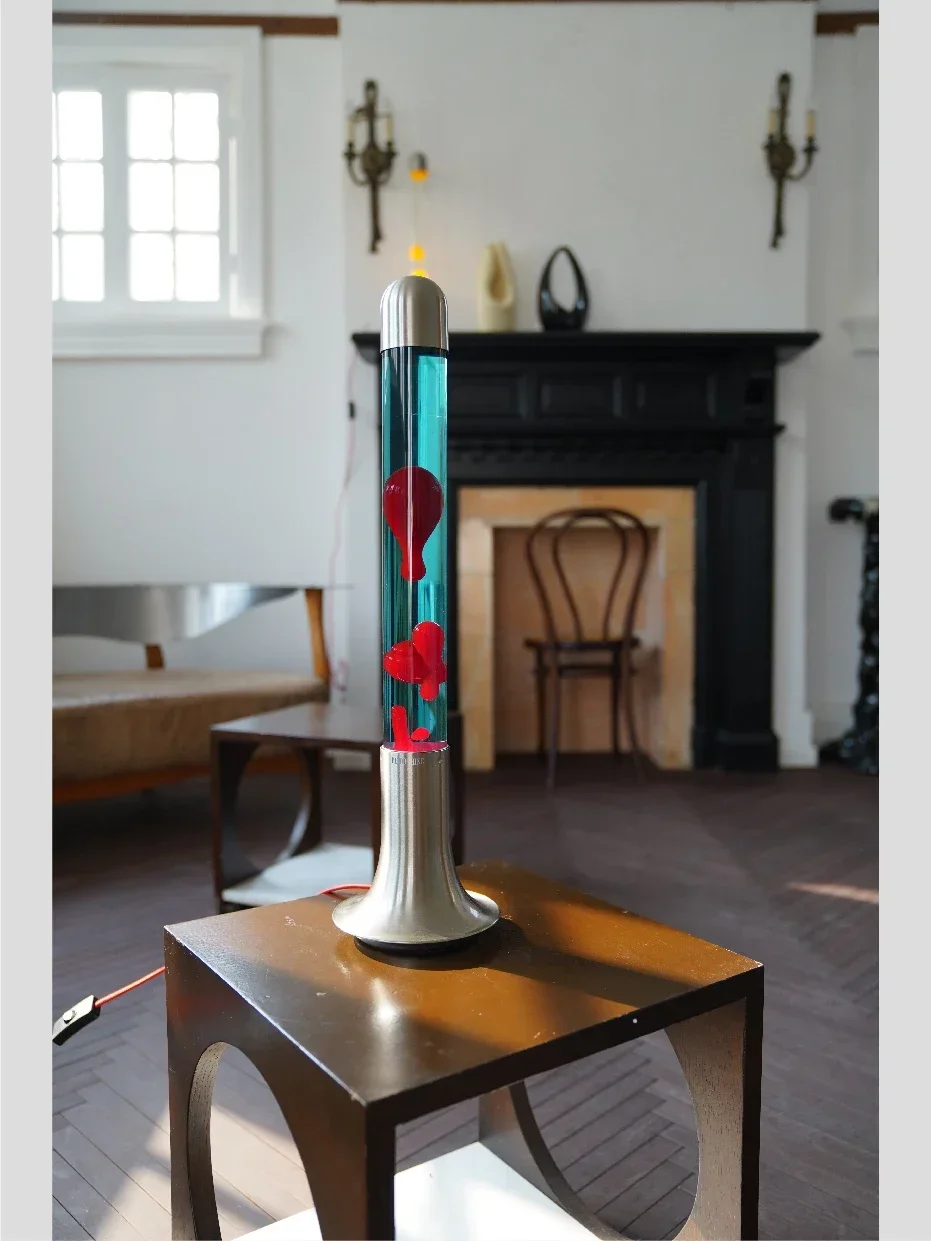 Floating Light | Bright Red Lake Blue Original Table Floor Lamp Artistic Simple Lava Lamp