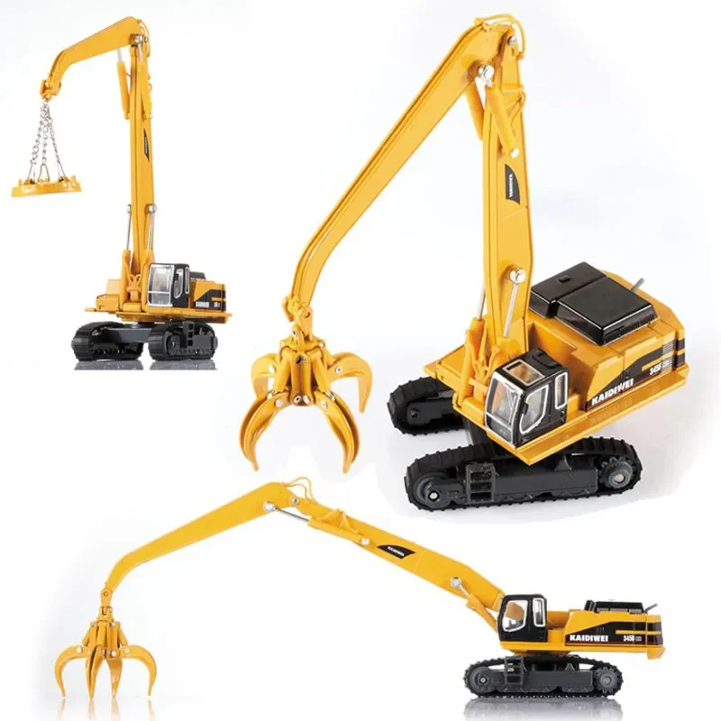 

Exquisite engineering material handling vehicle model simulation diecasting alloy puzzle gift children's toys