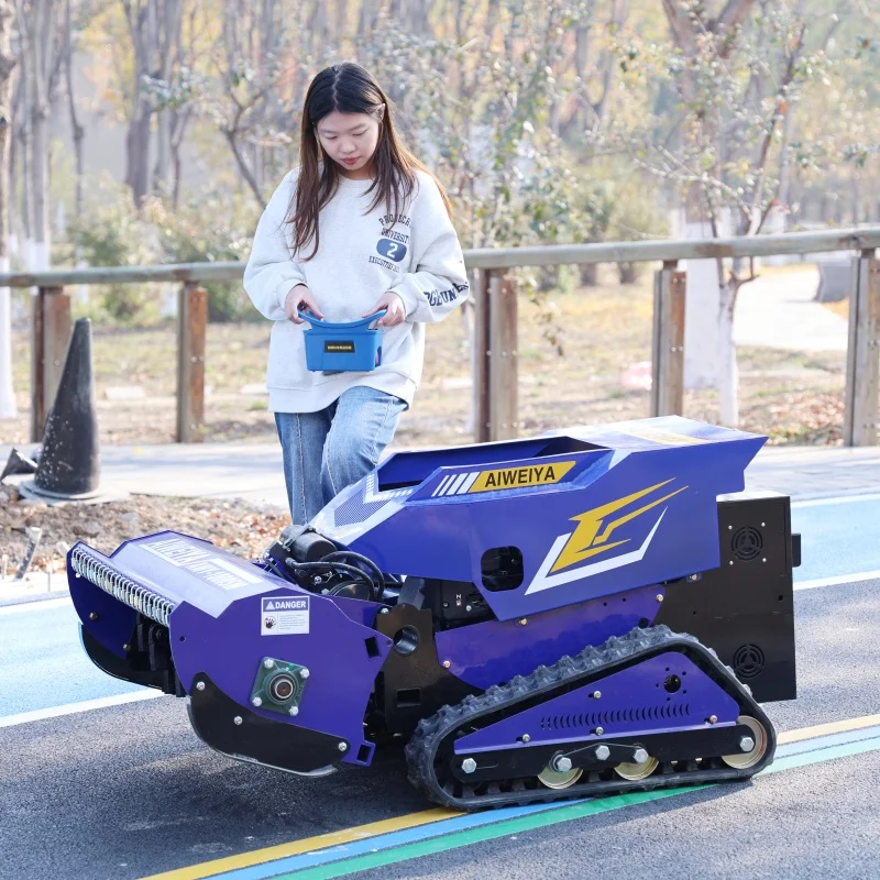 

Customized flail mower Smarter Than the Weather Knows When to Mow and When to Wait